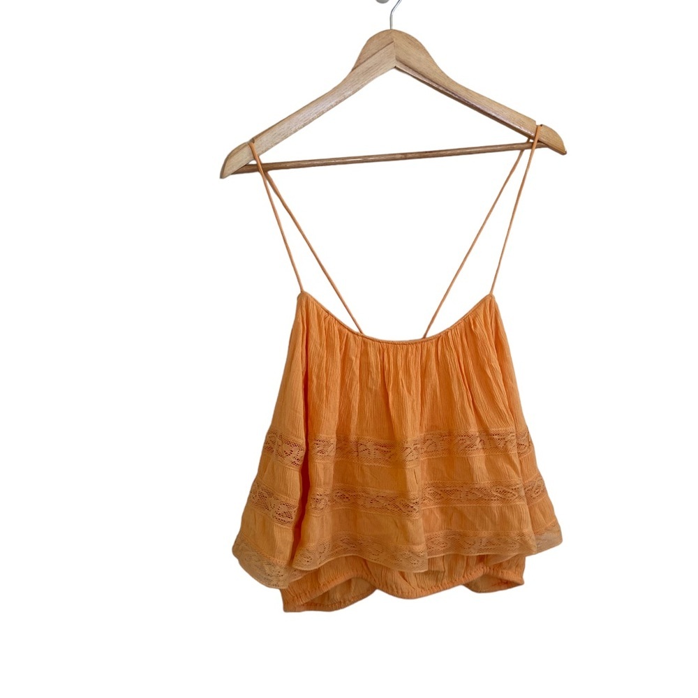 Free People Home Again Cami Crop Top - Picture 2 of 10